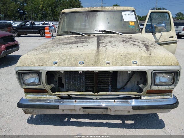 1978 Ford F150 მანქანა იყიდება აუქციონზე, vin: F15GKAG7300, აუქციონის ნომერი: 45841710