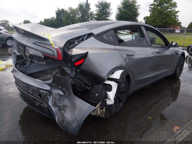 2025 Tesla Model 3 Long Range Rear-wheel Drive/standard Rear-wheel Drive მანქანა იყიდება აუქციონზე, vin: 5YJ3E1EA0SF885388, აუქციონის ნომერი: 45841714