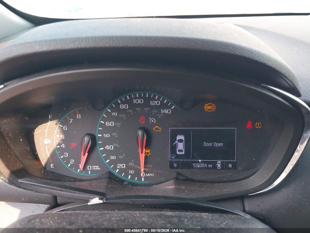 2020 Chevrolet Trax Awd Lt მანქანა იყიდება აუქციონზე, vin: KL7CJPSB4LB092530, აუქციონის ნომერი: 45841790