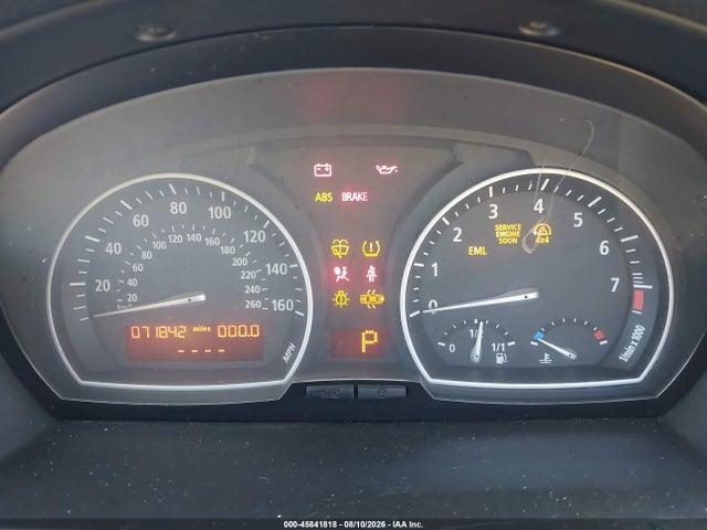 2007 Bmw X3 3.0si მანქანა იყიდება აუქციონზე, vin: WBXPC93487WF17780, აუქციონის ნომერი: 45841818