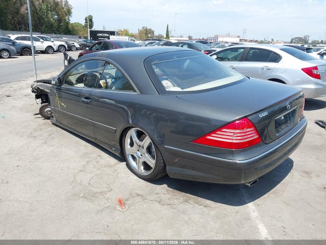45841970 :رقم المزاد ، WDBPJ76J34A040043 vin ، 2004 Mercedes-benz Cl 600 مزاد بيع