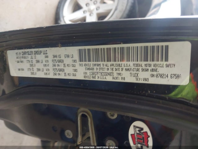 Aukcja sprzedaży 2012 Ram 1500 St, vin: 1C6RD7FT9CS324831, numer aukcji: 45841989