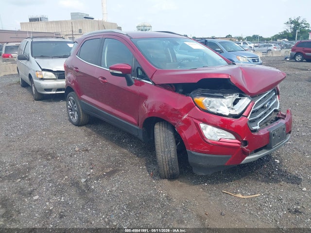 45841991 :رقم المزاد ، MAJ6S3KL8LC340857 vin ، 2020 Ford Ecosport Titanium مزاد بيع