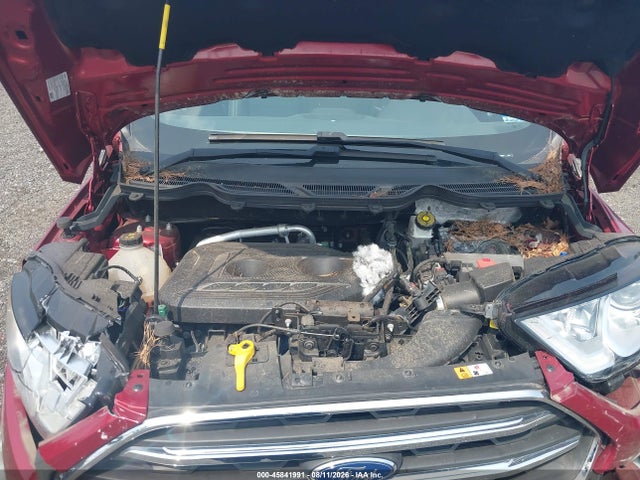 2020 Ford Ecosport Titanium მანქანა იყიდება აუქციონზე, vin: MAJ6S3KL8LC340857, აუქციონის ნომერი: 45841991