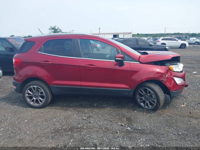 2020 Ford Ecosport Titanium მანქანა იყიდება აუქციონზე, vin: MAJ6S3KL8LC340857, აუქციონის ნომერი: 45841991