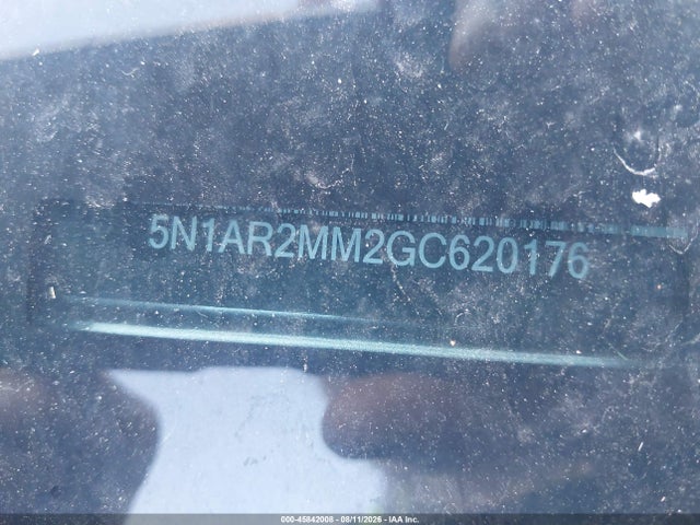 5N1AR2MM2GC620176 Nissan Pathfinder Platinum/s/sl/sv