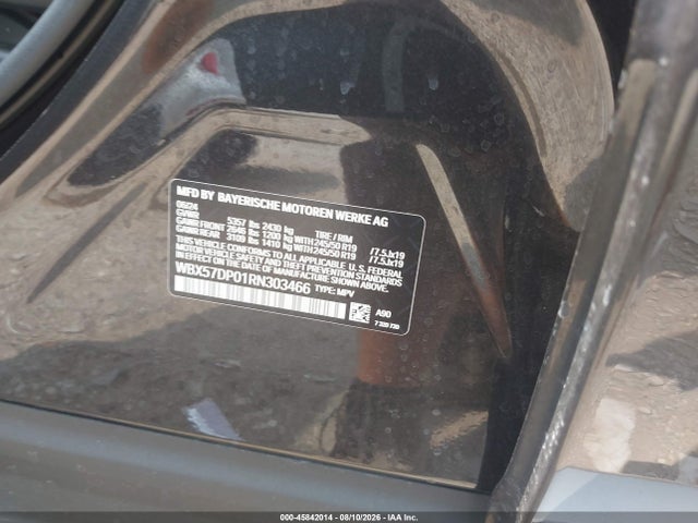 Aukcja sprzedaży 2024 Bmw X3 Xdrive30i, vin: WBX57DP01RN303466, numer aukcji: 45842014