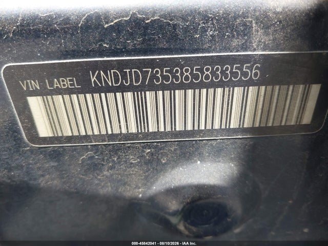 2008 Kia Sorento Lx მანქანა იყიდება აუქციონზე, vin: KNDJD735385833556, აუქციონის ნომერი: 45842041