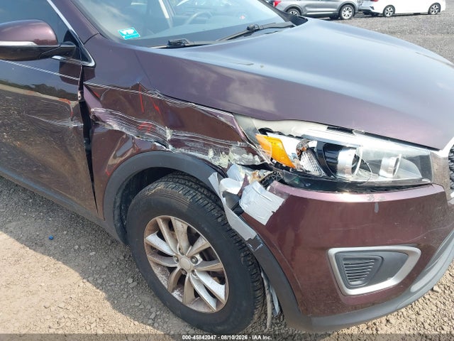 45842047 :رقم المزاد ، 5XYPG4A35GG041917 vin ، 2016 Kia Sorento 2.4l Lx مزاد بيع