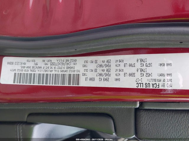 Продаж на аукціоні авто 2017 Jeep Grand Cherokee Laredo, vin: 1C4RJFAG1HC772925, номер лоту: 45842063