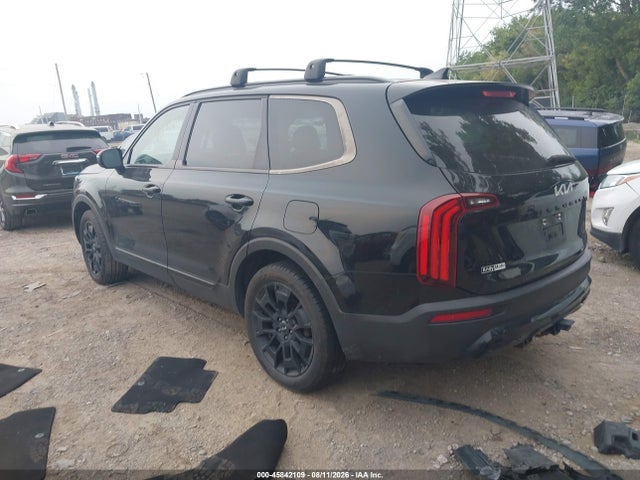 2022 Kia Telluride Ex მანქანა იყიდება აუქციონზე, vin: 5XYP3DHC9NG197604, აუქციონის ნომერი: 45842109