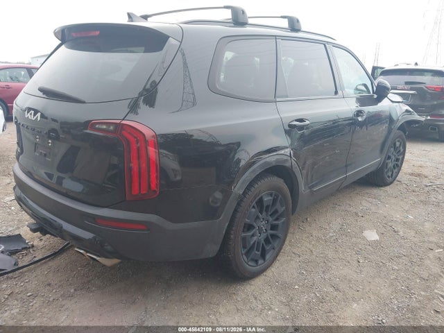 2022 Kia Telluride Ex მანქანა იყიდება აუქციონზე, vin: 5XYP3DHC9NG197604, აუქციონის ნომერი: 45842109