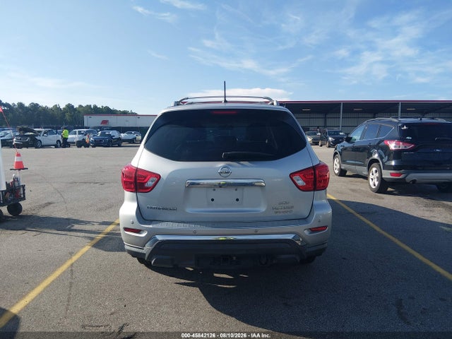 Aukcja sprzedaży 2017 Nissan Pathfinder Platinum, vin: 5N1DR2MM8HC648305, numer aukcji: 45842126