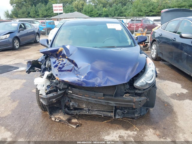 2013 Hyundai Elantra Gls მანქანა იყიდება აუქციონზე, vin: 5NPDH4AE2DH412182, აუქციონის ნომერი: 45842222