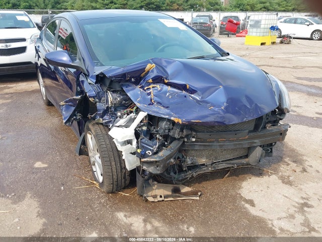 2013 Hyundai Elantra Gls მანქანა იყიდება აუქციონზე, vin: 5NPDH4AE2DH412182, აუქციონის ნომერი: 45842222