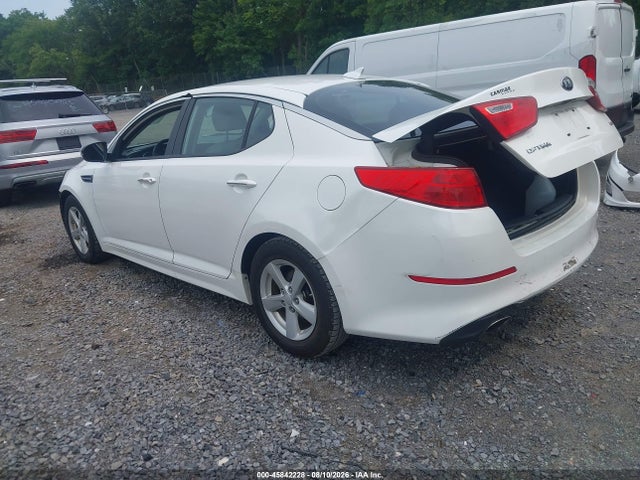 Продажа на аукционе авто 2015 Kia Optima Lx, vin: KNAGM4A7XF5646547, номер лота: 45842228