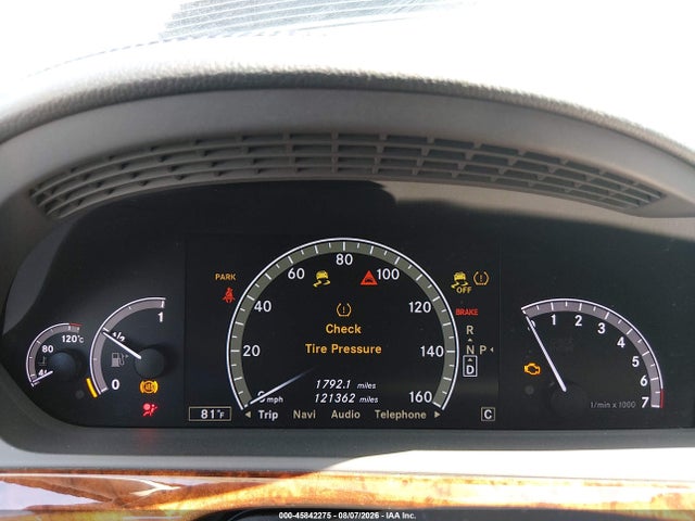 Продаж на аукціоні авто 2010 Mercedes-benz S 550, vin: WDDNG7BB7AA328798, номер лоту: 45842275