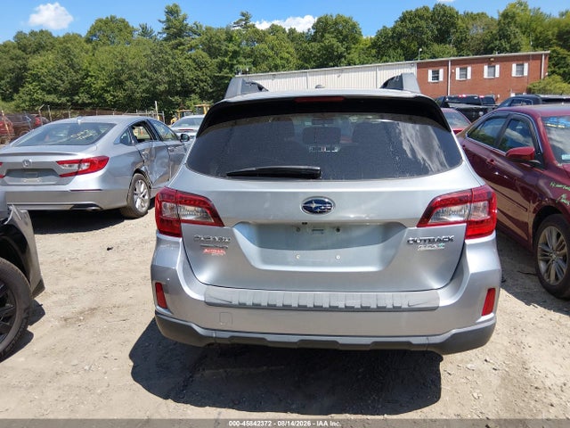 2015 Subaru Outback 2.5i Premium მანქანა იყიდება აუქციონზე, vin: 4S4BSACC7F3234220, აუქციონის ნომერი: 45842372