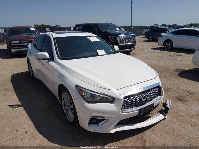 Auction sale of the 2021 Infiniti Q50 Luxe, vin: JN1EV7BP6MM707132, lot number: 45842380