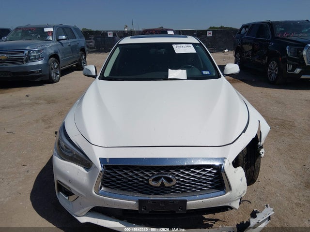 45842380 :رقم المزاد ، JN1EV7BP6MM707132 vin ، 2021 Infiniti Q50 Luxe مزاد بيع