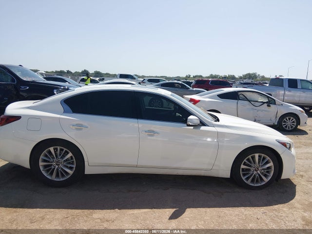 45842380 :رقم المزاد ، JN1EV7BP6MM707132 vin ، 2021 Infiniti Q50 Luxe مزاد بيع