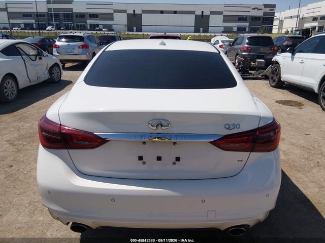 45842380 :رقم المزاد ، JN1EV7BP6MM707132 vin ، 2021 Infiniti Q50 Luxe مزاد بيع