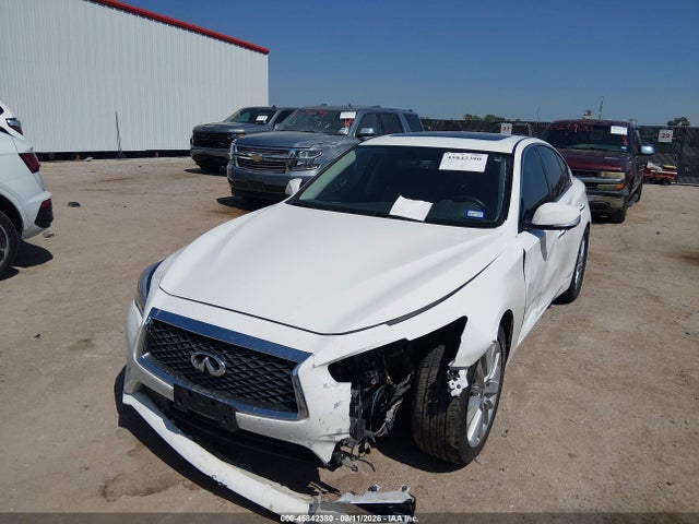 45842380 :رقم المزاد ، JN1EV7BP6MM707132 vin ، 2021 Infiniti Q50 Luxe مزاد بيع