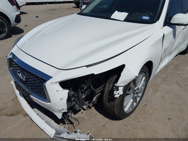 45842380 :رقم المزاد ، JN1EV7BP6MM707132 vin ، 2021 Infiniti Q50 Luxe مزاد بيع