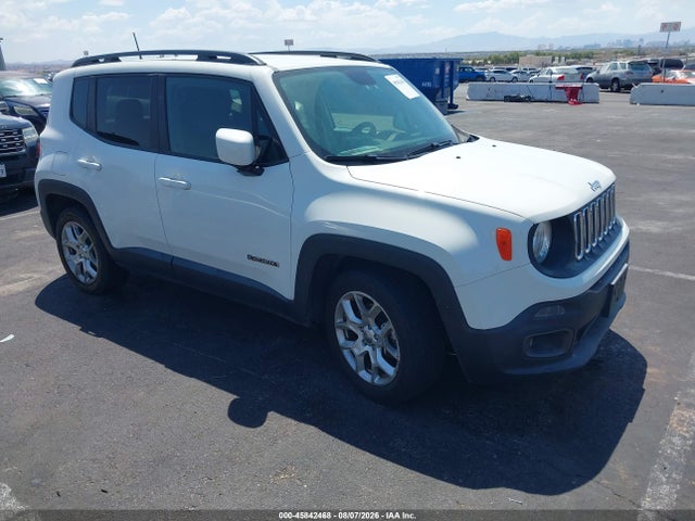 2018 Jeep Renegade Latitude Fwd მანქანა იყიდება აუქციონზე, vin: ZACCJABB2JPH50199, აუქციონის ნომერი: 45842468