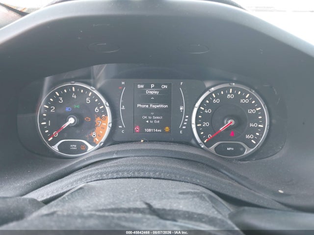 2018 Jeep Renegade Latitude Fwd მანქანა იყიდება აუქციონზე, vin: ZACCJABB2JPH50199, აუქციონის ნომერი: 45842468