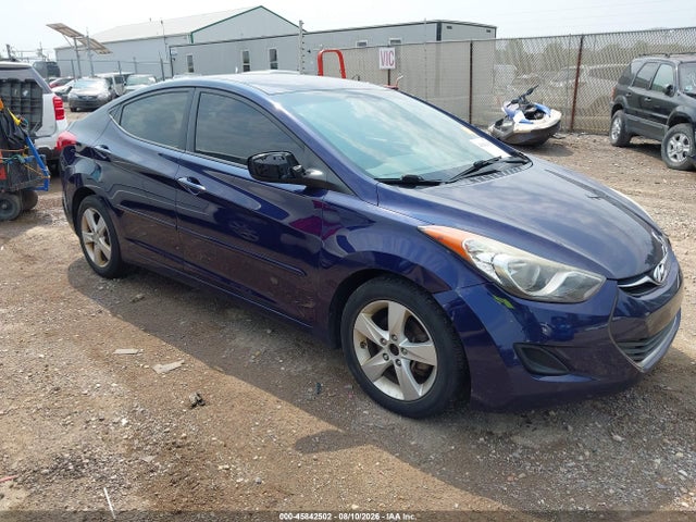 2013 Hyundai Elantra Gls მანქანა იყიდება აუქციონზე, vin: 5NPDH4AE7DH401968, აუქციონის ნომერი: 45842502