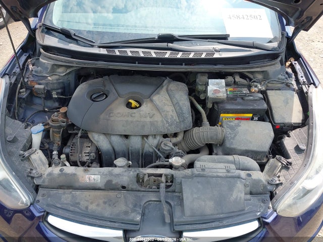 2013 Hyundai Elantra Gls მანქანა იყიდება აუქციონზე, vin: 5NPDH4AE7DH401968, აუქციონის ნომერი: 45842502