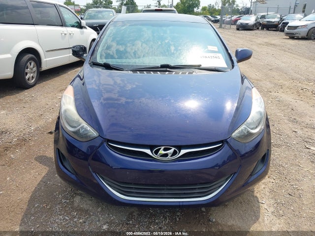 2013 Hyundai Elantra Gls მანქანა იყიდება აუქციონზე, vin: 5NPDH4AE7DH401968, აუქციონის ნომერი: 45842502