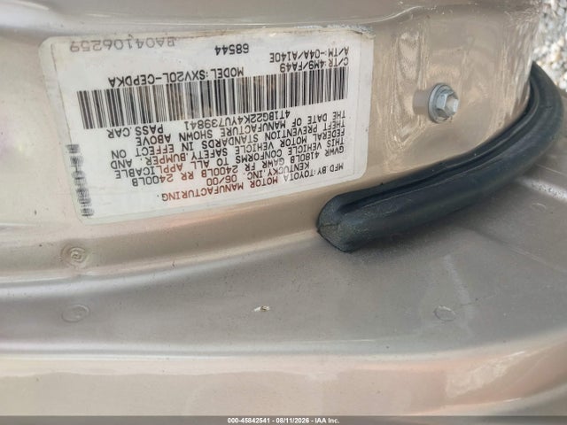 Продажа на аукционе авто 2000 Toyota Camry Ce, vin: 4T1BG22K4YU739841, номер лота: 45842541