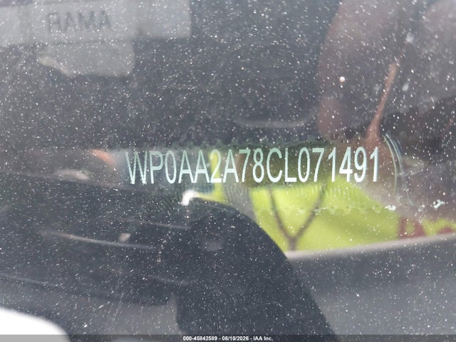 Продажа на аукционе авто 2012 Porsche Panamera 4, vin: WP0AA2A78CL071491, номер лота: 45842589