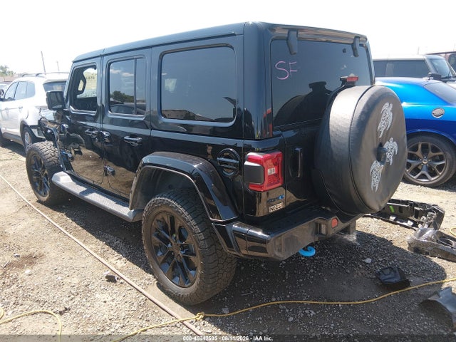 2021 Jeep Wrangler 4xe Unlimited High Altitude 4x4 მანქანა იყიდება აუქციონზე, vin: 1C4JJXP66MW676380, აუქციონის ნომერი: 45842595