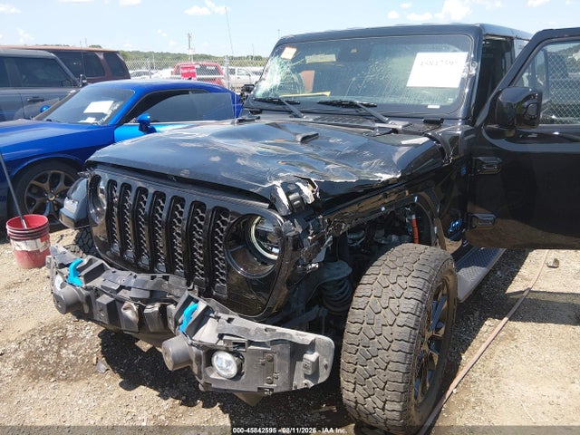 2021 Jeep Wrangler 4xe Unlimited High Altitude 4x4 მანქანა იყიდება აუქციონზე, vin: 1C4JJXP66MW676380, აუქციონის ნომერი: 45842595