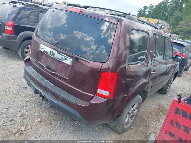 Aukcja sprzedaży 2012 Honda Pilot Ex-l, vin: 5FNYF3H72CB013259, numer aukcji: 45842602