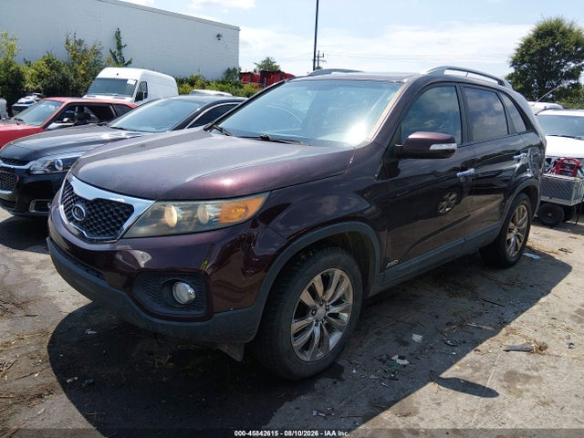 2011 Kia Sorento Ex V6 მანქანა იყიდება აუქციონზე, vin: 5XYKUDA25BG097990, აუქციონის ნომერი: 45842615