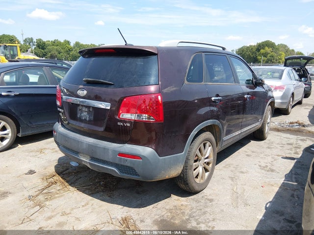 2011 Kia Sorento Ex V6 მანქანა იყიდება აუქციონზე, vin: 5XYKUDA25BG097990, აუქციონის ნომერი: 45842615