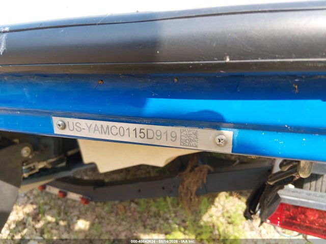 2019 Yamaha Other მანქანა იყიდება აუქციონზე, vin: YAMC0115D919, აუქციონის ნომერი: 45842624