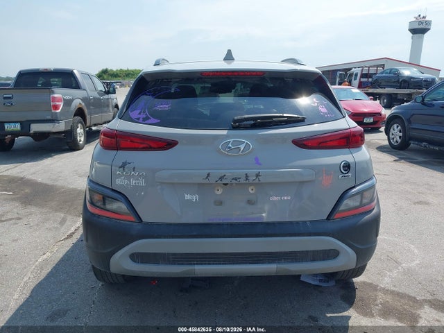 Aukcja sprzedaży 2022 Hyundai Kona Sel, vin: KM8K6CAB3NU777311, numer aukcji: 45842635