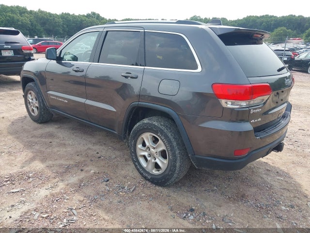 2016 Jeep Grand Cherokee Laredo მანქანა იყიდება აუქციონზე, vin: 1C4RJFAG3GC378731, აუქციონის ნომერი: 45842674