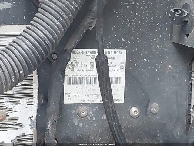Aukcja sprzedaży 2017 Ford F-59 Commercial Stripped, vin: 1F65F5KYXH0A10540, numer aukcji: 45842713