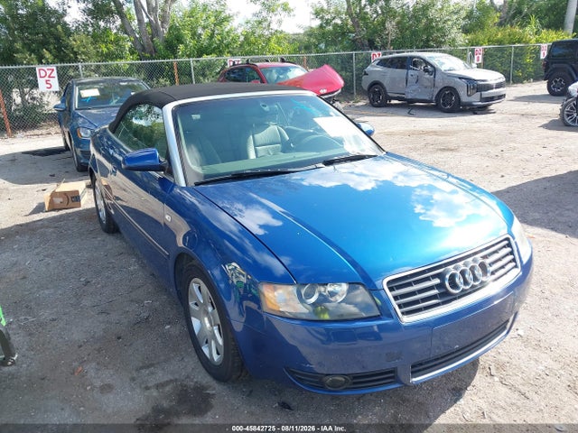 Aukcja sprzedaży 2004 Audi A4 3.0, vin: WAUAT48H54K009331, numer aukcji: 45842725