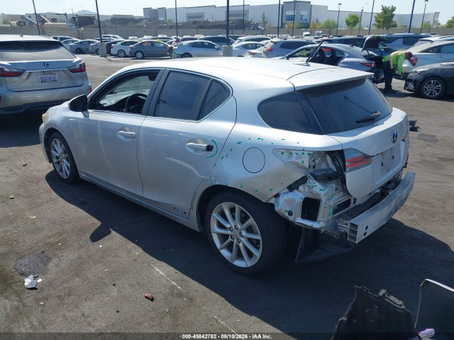 Aukcja sprzedaży 2011 Lexus Ct 200h Premium, vin: JTHKD5BH0B2038363, numer aukcji: 45842782
