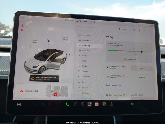 Aukcja sprzedaży 2020 Tesla Model 3 Standard Range Plus Rear-wheel Drive/standard Range Rear-wheel Drive, vin: 5YJ3E1EA5LF808033, numer aukcji: 45842838