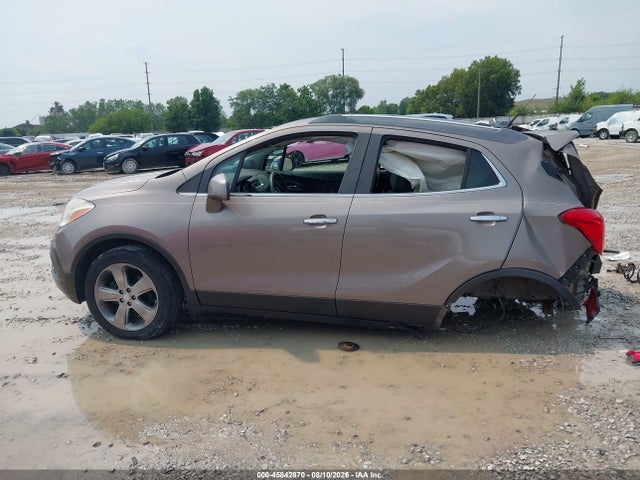 2013 Buick Encore Convenience მანქანა იყიდება აუქციონზე, vin: KL4CJFSB4DB068124, აუქციონის ნომერი: 45842870