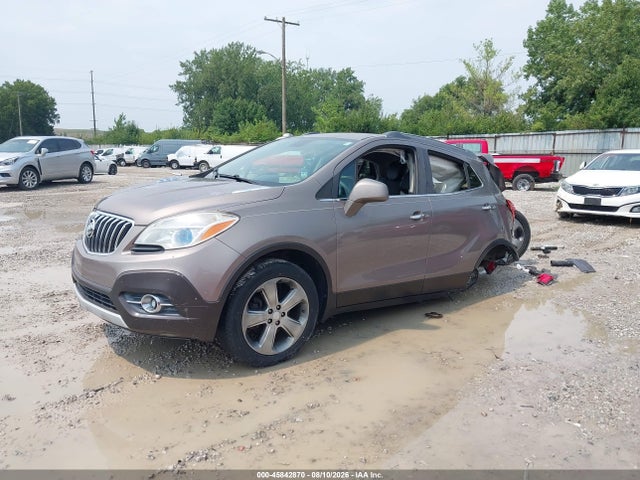 2013 Buick Encore Convenience მანქანა იყიდება აუქციონზე, vin: KL4CJFSB4DB068124, აუქციონის ნომერი: 45842870