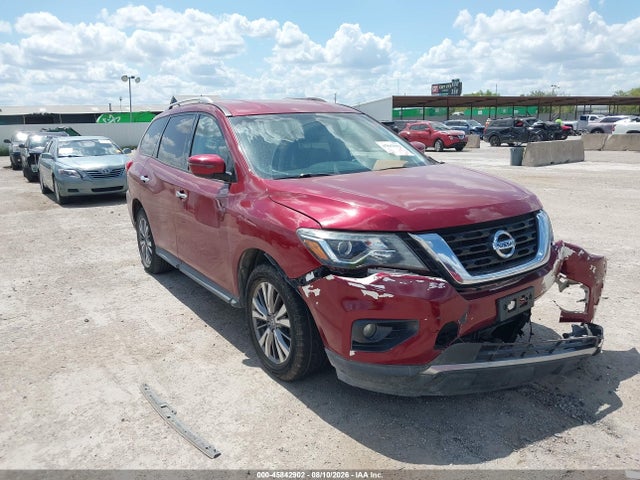 45842902 :رقم المزاد ، 5N1DR2MM1JC622411 vin ، 2018 Nissan Pathfinder Sv مزاد بيع